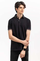 Black  Sport Polo PKP-SP-128